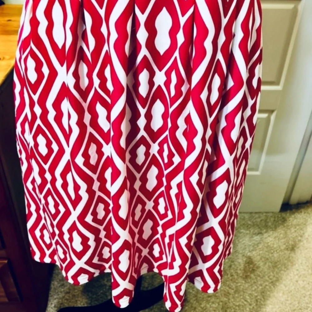 JUDE CONNALLY Mary Pat Pink IKat Jude Cloth Sheath Dress Pockets Sz Small - Picture 4 of 12